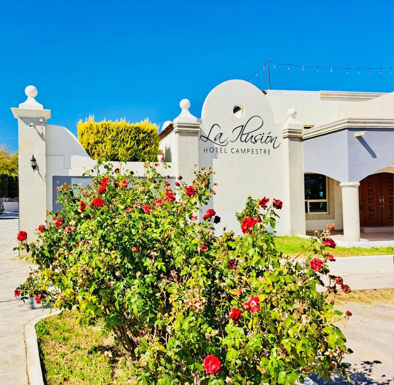 La Ilusion Hotel Campestre Y Balneario Parras de la Fuente Exteriör bild